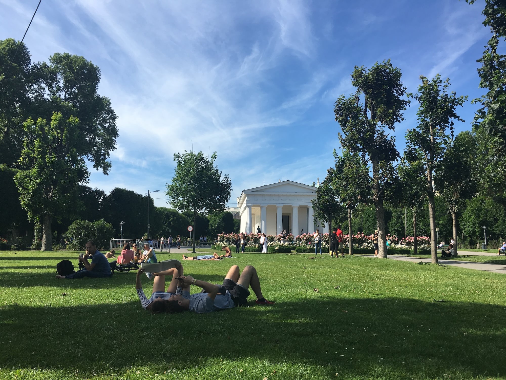 A stroll in one of the parks in Vienna - What to do in Vienna on a Sunday