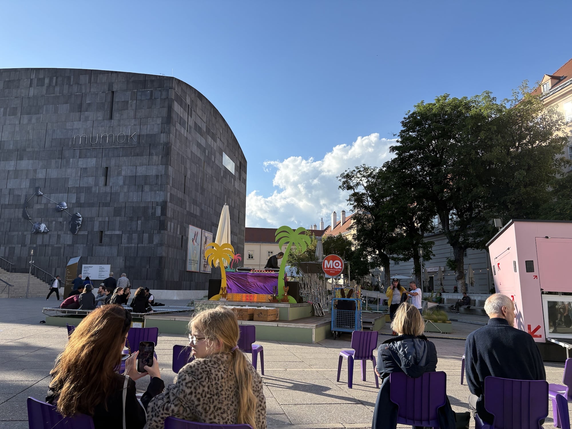 Mumok modern arts museum Vienna