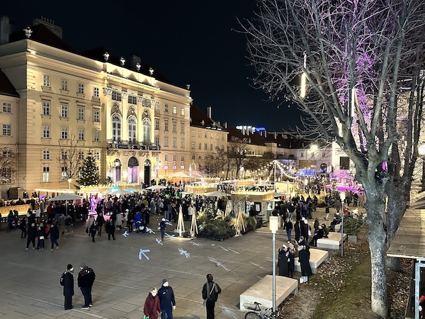 Spittelberg Christmas market in Vienna