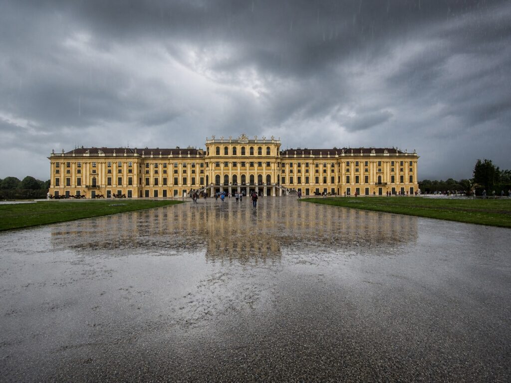 Does it rain a lot in Vienna?